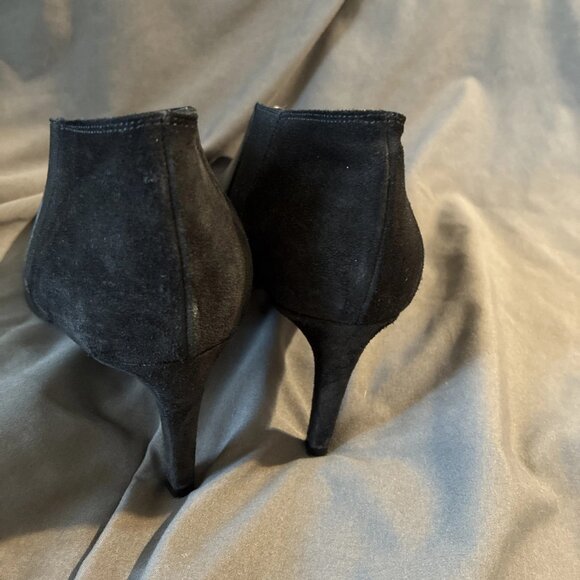 rag & bone Beha Chelsea Size US 8 / EU 38 Black Leather & Suede Bootie - Picture 5 of 9